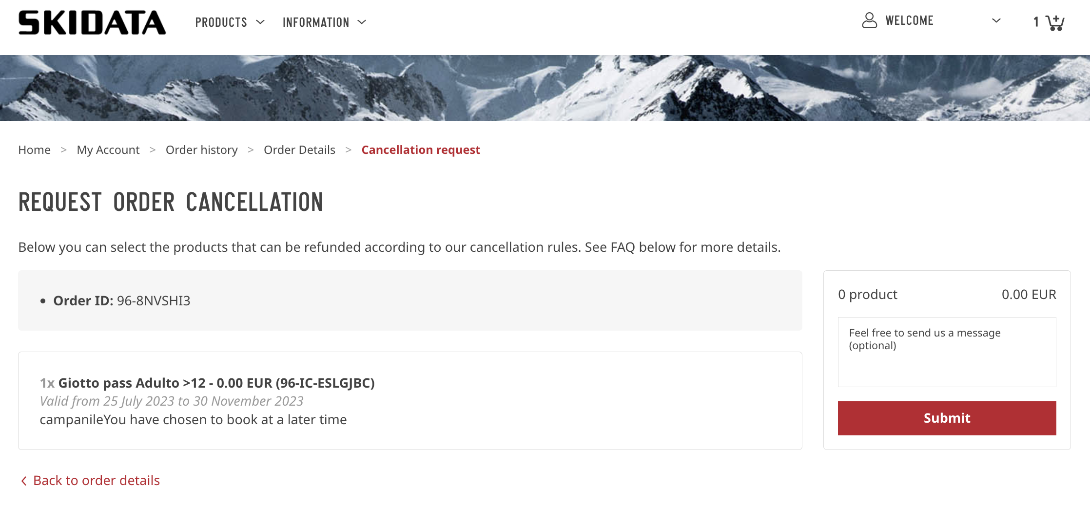 Cancellation Policy